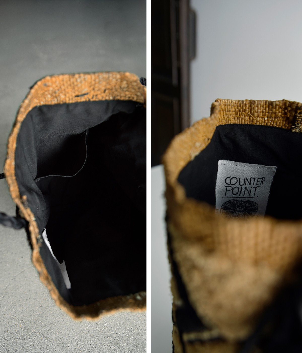 COUNTERPOINT(�J�E���^�[�|�C���g)�N�o �Z�~�~�h�� �o�b�O KUBA BAG BUCKET round semi middle wfl26-s06-5-2