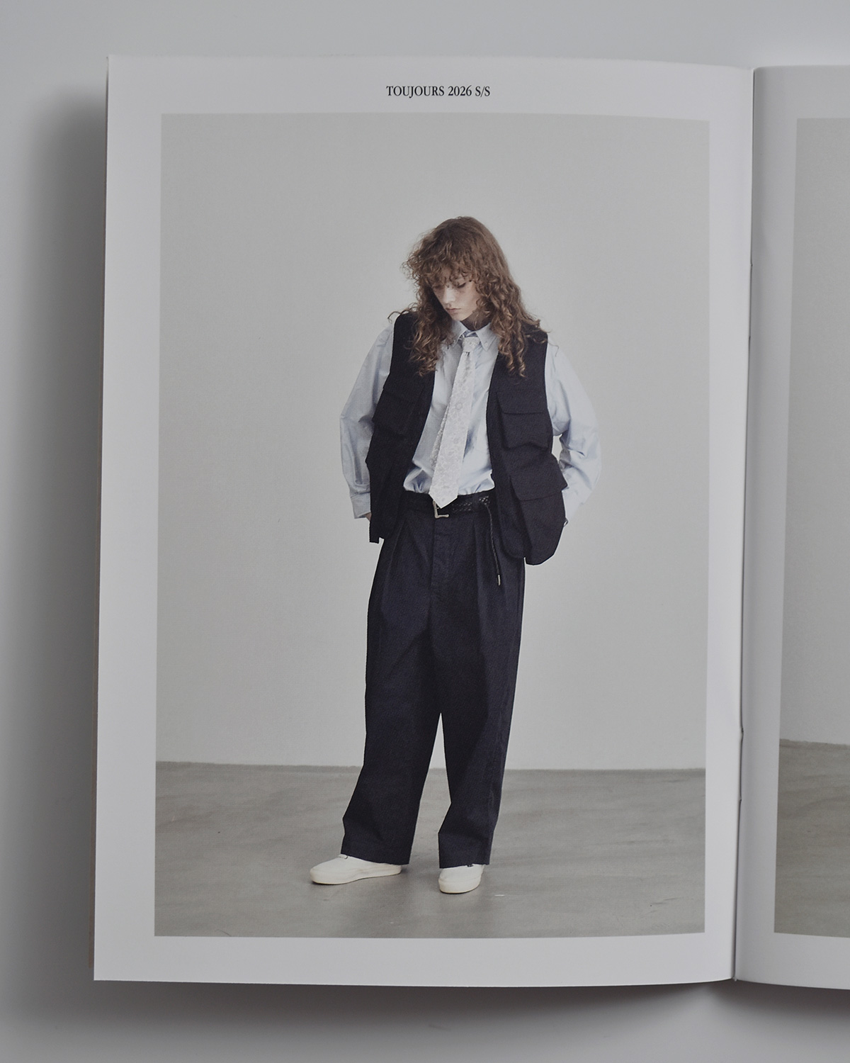 TOUJOURS(�g�D�W���[)SUPER120s�g���s�J���E�[�� �x�X�g �gHunting Utility Long Vest�h ym44av02