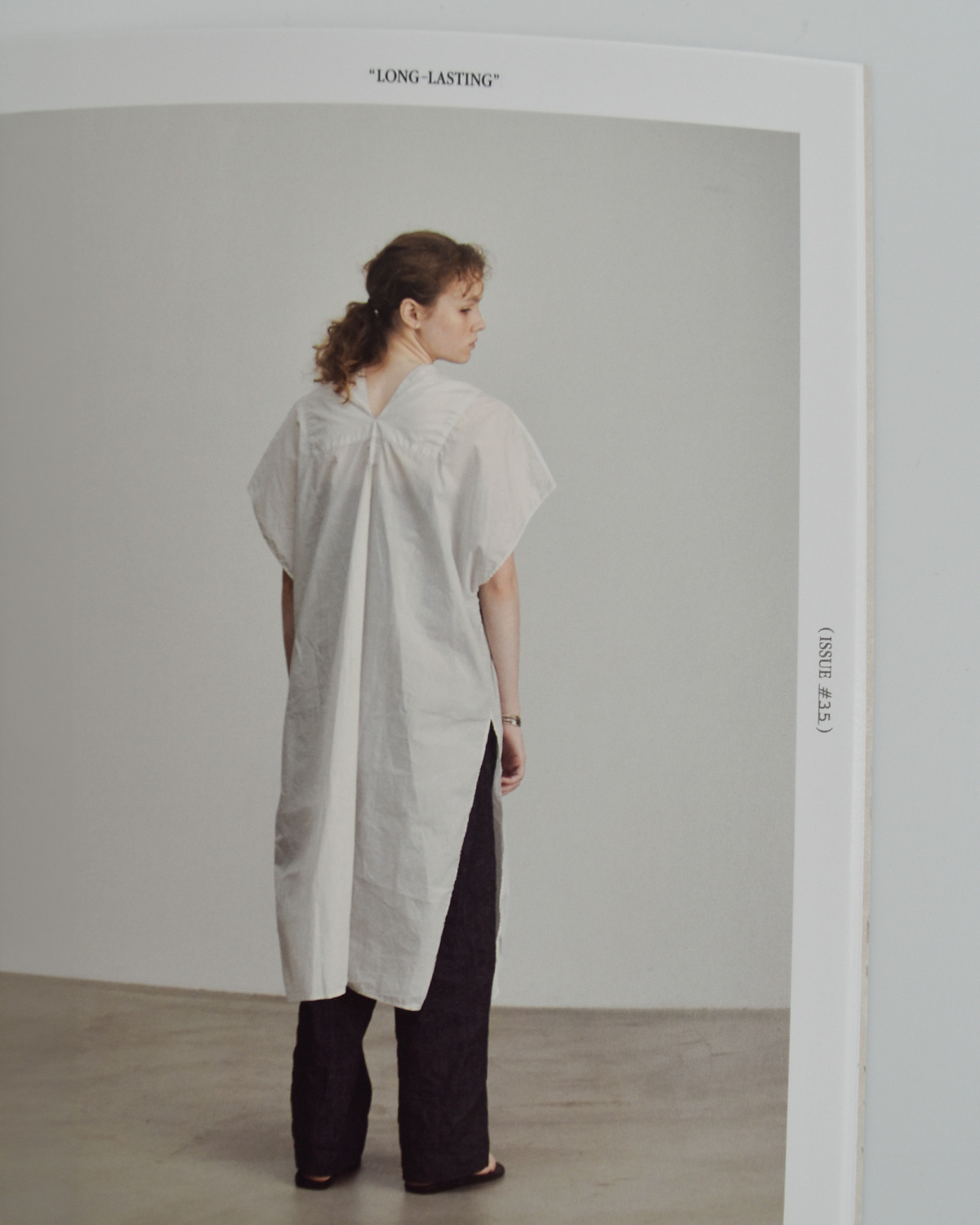 TOUJOURS(�g�D�W���[)�����N���R�b�g���y�[�p�[ �|���`���h���X �gNatural Garment Dyed Fringe Lace Poncho Dress�h ym44vd05