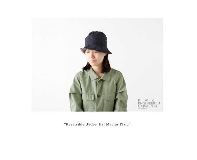 engineered garments reversible bucket hat