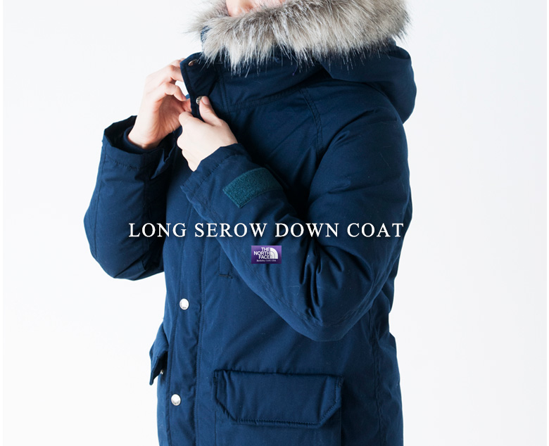 the north face purple label long serow