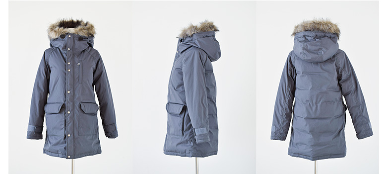 The North Face Purple Label ノースフェイスパープルレーベル ファーフードロングセローダウンコート 65 35