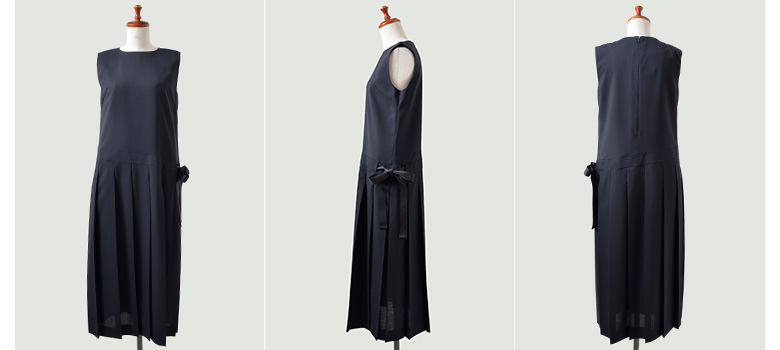 Ebonyivory エボニーアイボリー ロングプリーツワンピース 01 Op 001 16 1 Ma