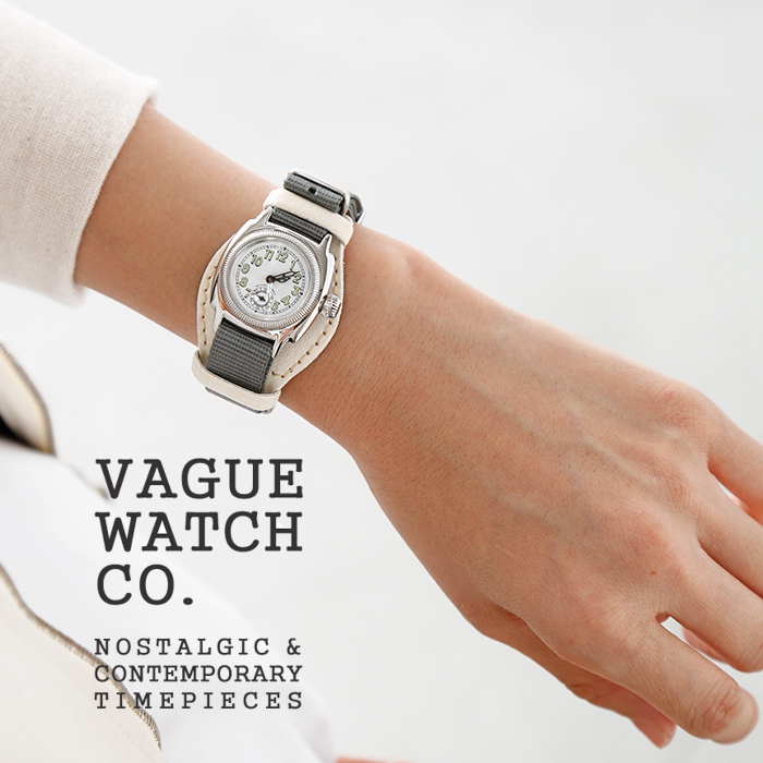 【☆】【30%OFF】Vague Watch Co. ヴァーグウォッチカンパニー , ミリタリーアナログウォッチ“COUSSIN MIL”  co-s-007-rf レディース