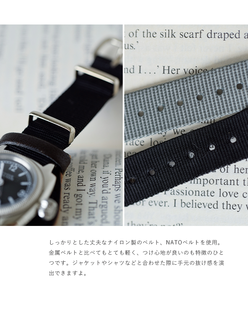 Vague Watch Co.(ヴァーグウォッチカンパニー)ミリタリーアナログウォッチ“COUSSIN MIL” co-s-007