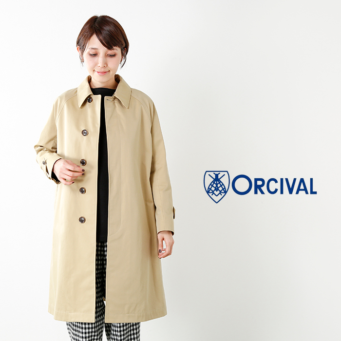 まとめ買い特価 オーシバル ORCIVAL ステンカラーコート veme.fi