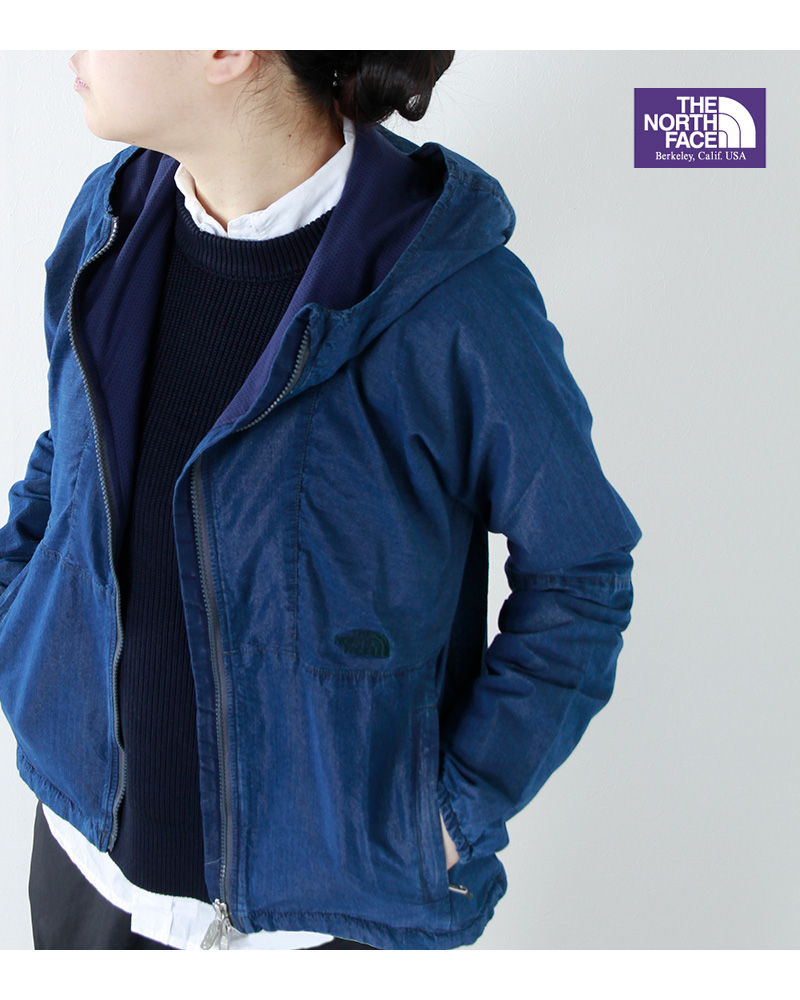 ノースフェイス パープルレーベル Indigo Mountain Wind Parka NP2705N M-