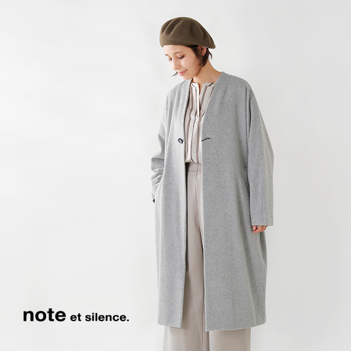 Note Et Silence ノートエシロンス スーパー1sウールドルマンスリーブコート 26 01 Co 002 18 2 Tr Note Et Silence ノートエシロンス スーパー1sウールドルマンスリーブコート 26 01 Co 002 18 2 Tr