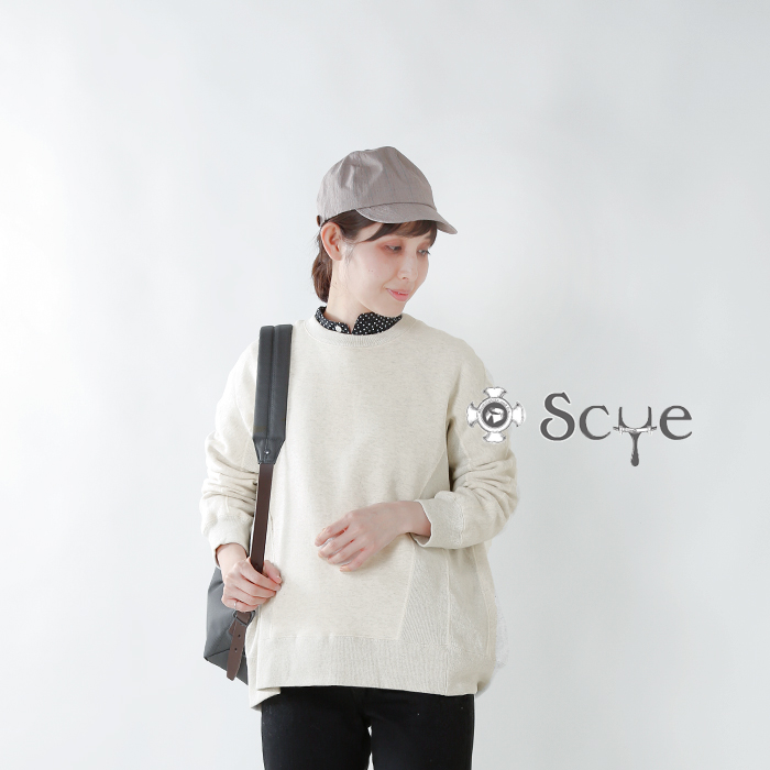 Scye Basics サイベーシックス 吊り裏毛起毛スウェットシャツ 5218 Rf