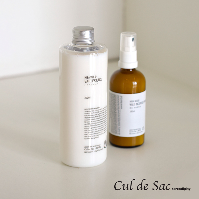 Cul de Sac(カルデサック)青森ヒバ精油配合入浴液“BATH ESSENCE” cj0160