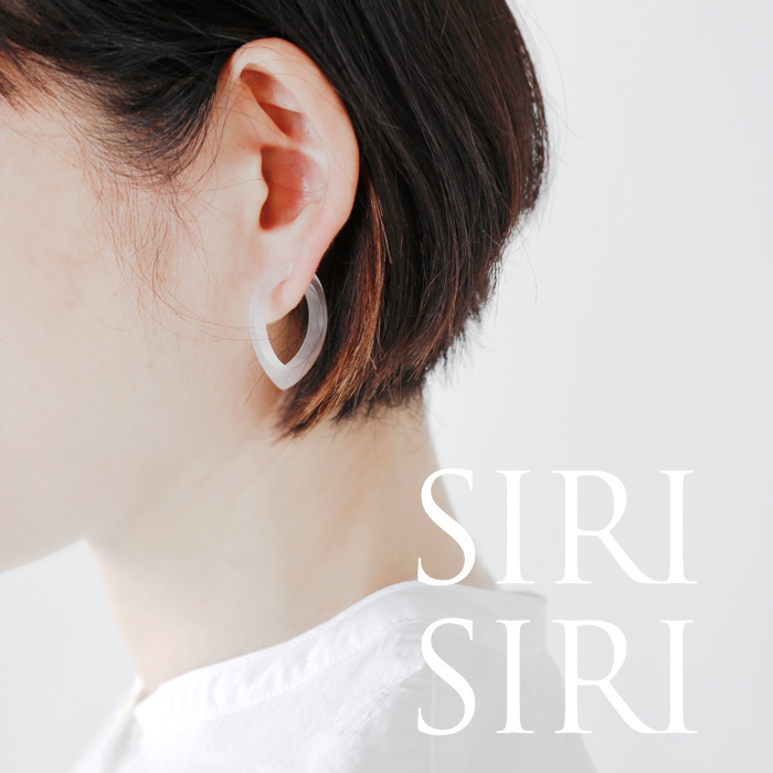 SIRI SIRI(シリシリ)アクリルイヤーカフス”Ear Cuffs DROP CLEAR MINI 