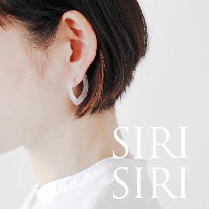 SIRI SIRI(シリシリ)アクリルイヤーカフス”Ear Cuffs DROP CLEAR MINI