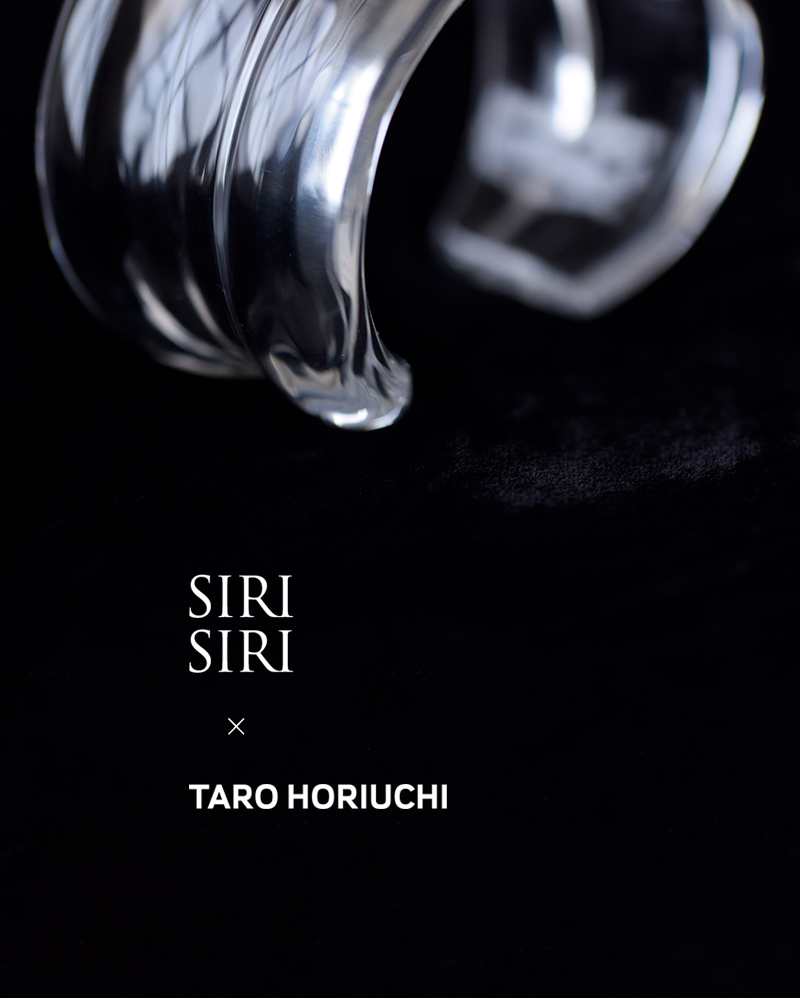 SIRI SIRI(シリシリ)アクリルバングル”TARO HORIUCHI x SIRI SIRI 