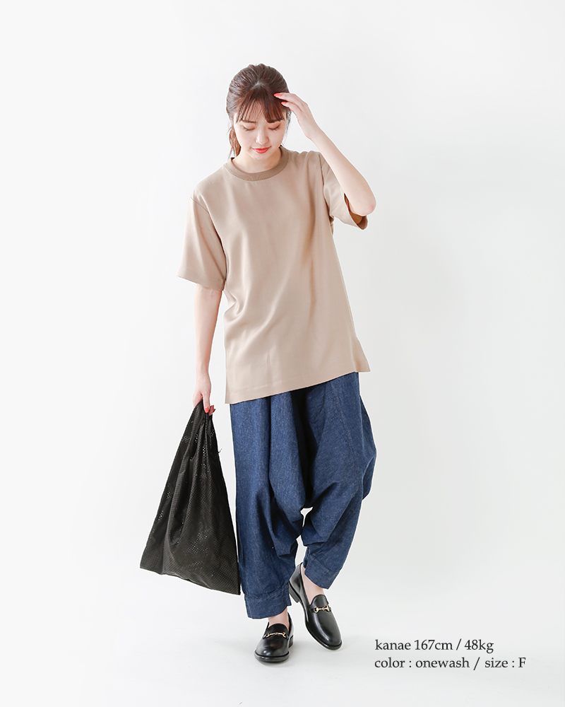 Or Slow オアスロウ サルエルデニムパンツ 03 7036 Hm