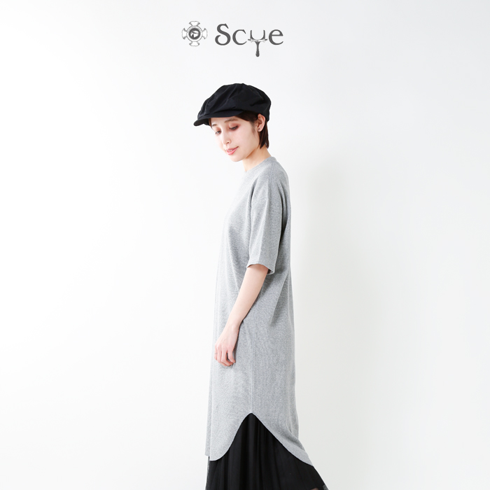 Scye サイ スーピマドライワッフルロングtシャツ 1218 Sg Scye サイ スーピマドライワッフルロングtシャツ 1218 Sg
