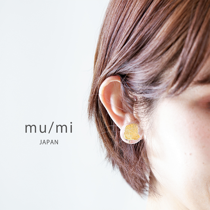 mu/mi(ムミ)浮遊イヤリング”fuyuu earring M” mp010e