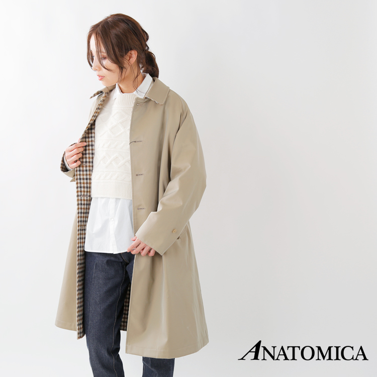 30 割引グレイ系 L新しいスタイル Anatomica シングルラグランコート リバーシブル ステンカラーコート メンズ グレイ系l Www Fonkoba Com