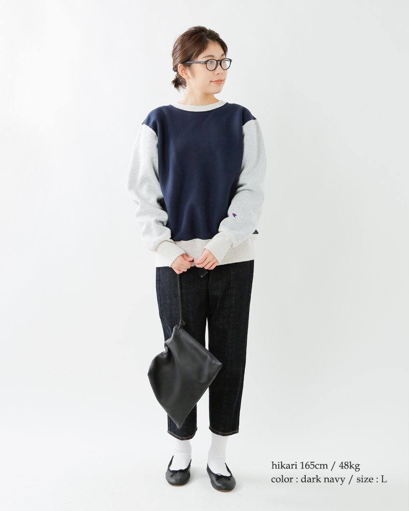 Champion チャンピオン 11 5ozテリーフリースリバースウィーブクルーネックスウェット C3 Q015 Ms