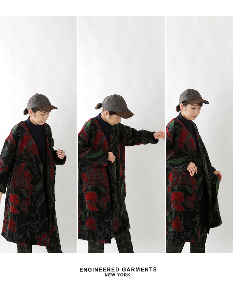 ENGINEERED GARMENTS(エンジニアド ガーメンツ)フローラルニット