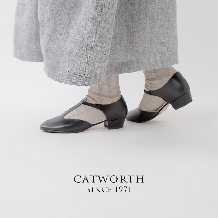 Catworth キャットワース レザーtストラップパンプス Greek Dance Sandal Greek Sandal Yh