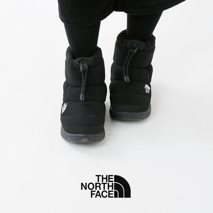 クーポン対象 The North Face ノースフェイス Wヌプシブーティーウール5ショート W Nuptse Bootie Wool 5 Short Nfw Mm