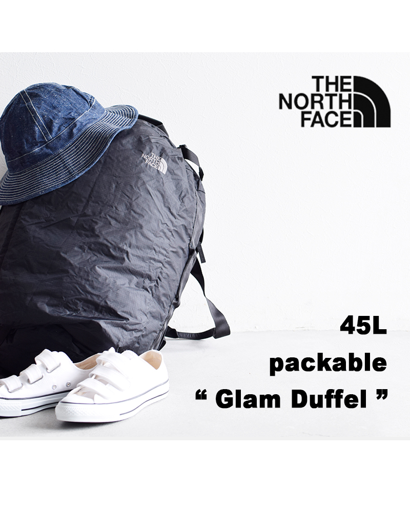 THE NORTH FACE(ノースフェイス)2wayパッカブルダッフルバッグ“Glam Duffel” nm81750