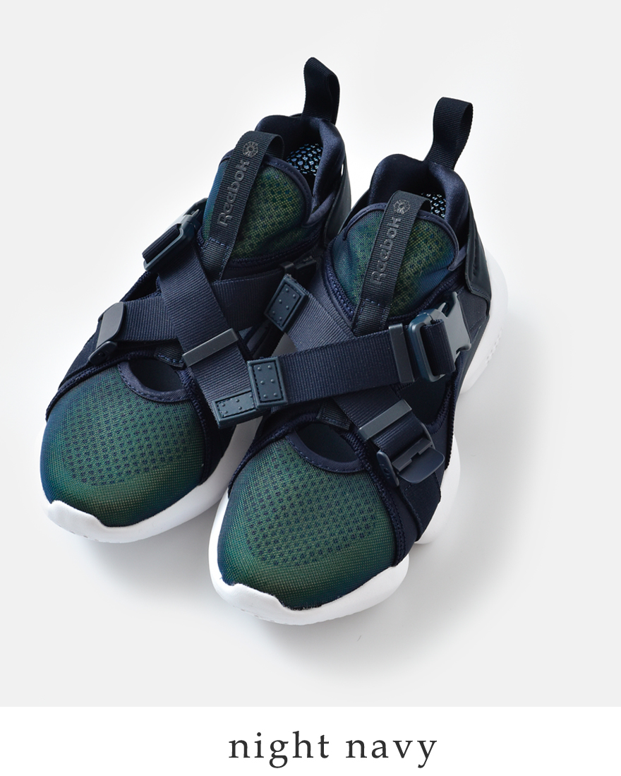 Reebok(リーボック)メッシュ×ストラップアッパースニーカー"3D OP. S-STRP" 3d-op-s ...