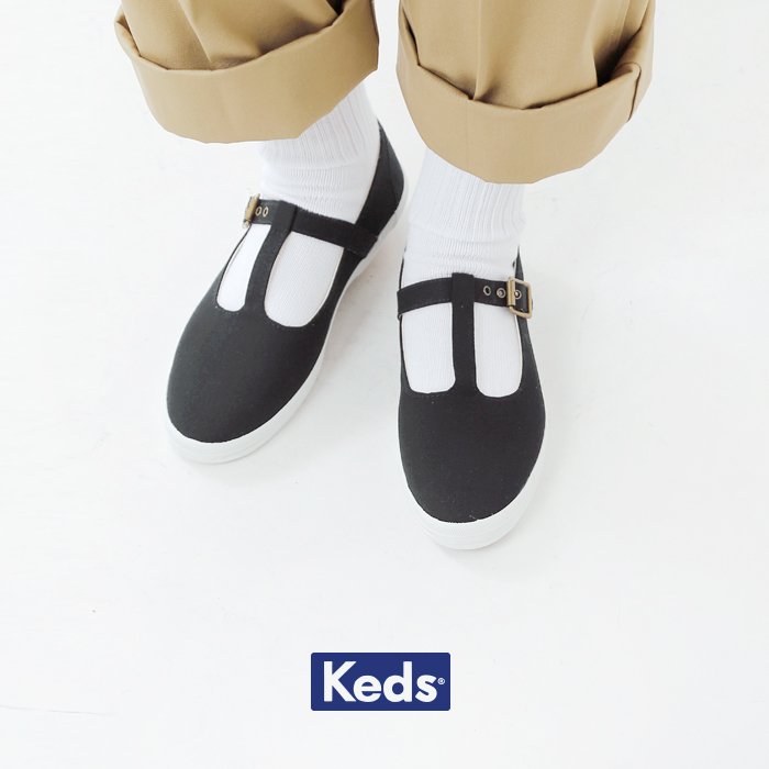 Keds ケッズ キャンバスtストラップシューズ 8050 Fn