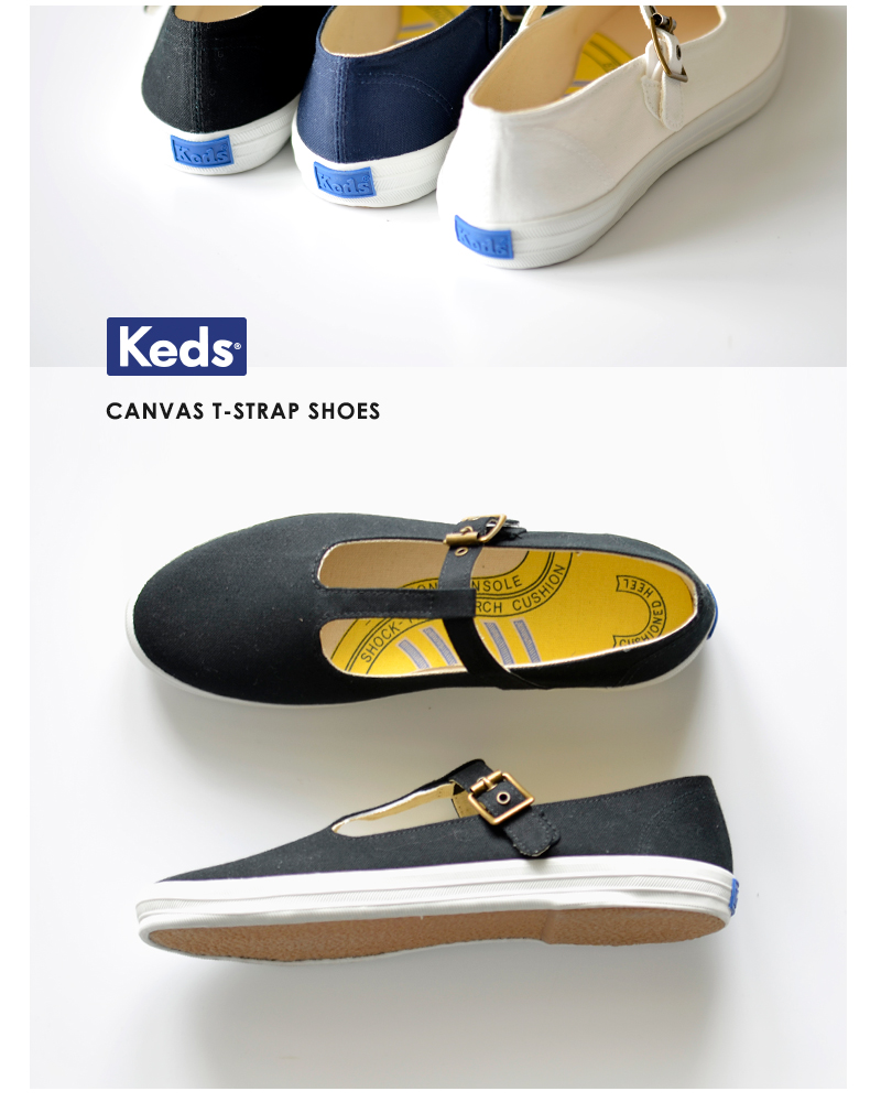 Keds ケッズ キャンバスtストラップシューズ 8050 Fn