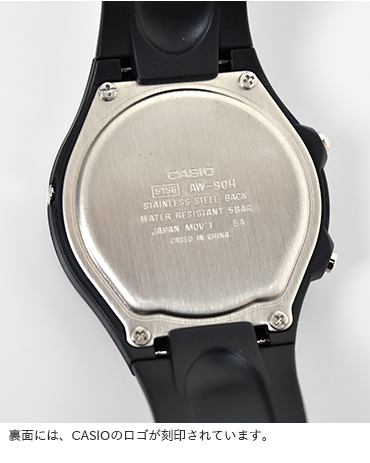 CASIO(カシオ)スタンダード アナデジ 腕時計 aw-90h-7evdf