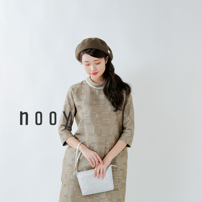 Nooy ヌーイ レイルウェイジャガードロールカラードレス Nop01ss19 Rf