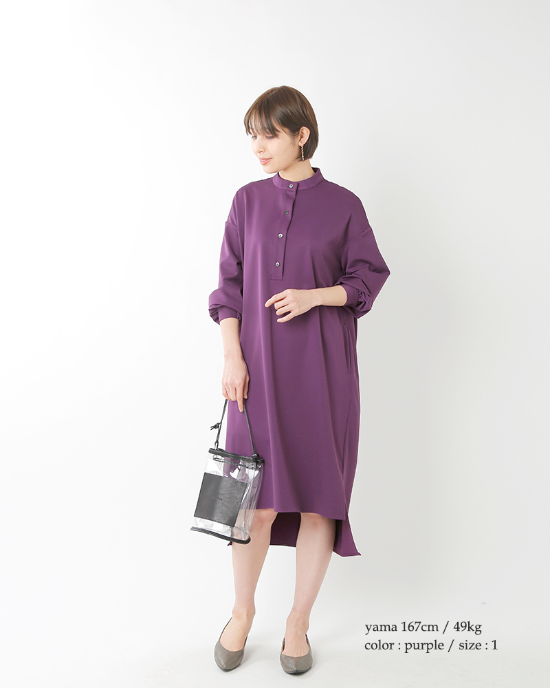 Sono ソーノ バックドレープコンフォートワンピース S191dv023 Mt