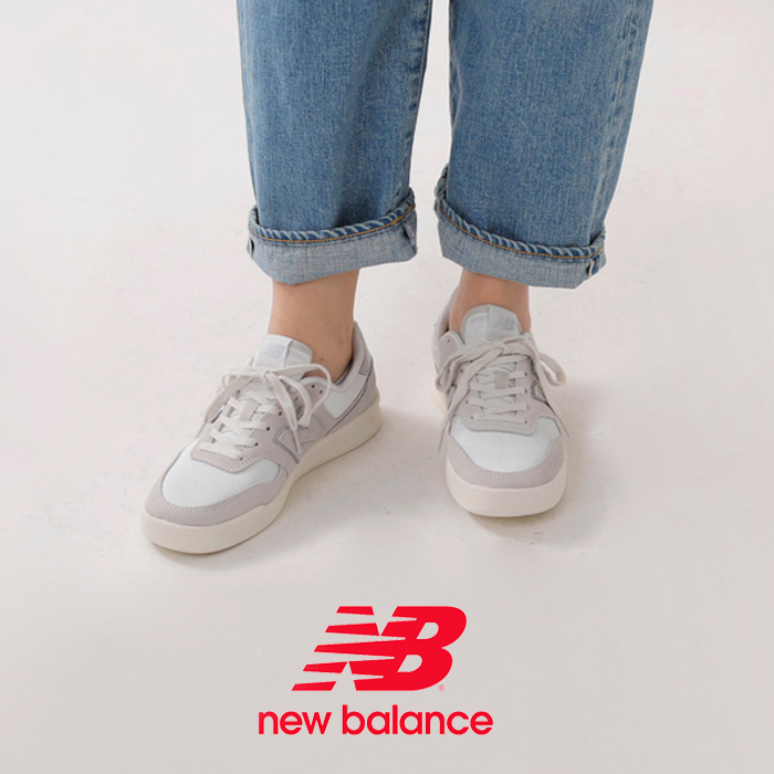 new balance(ニューバランス)スムースレザー×スエードスニーカー wrt300