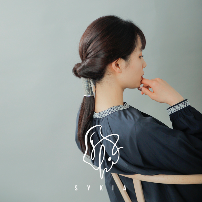 SYKIA(シキア)真鍮ヘアピアス“Unevennes Hair pierce L” 02-201-h04-fn