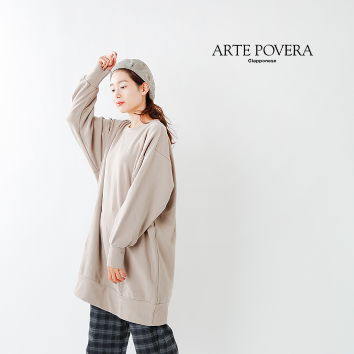 クーポン対象 Arte Povera アルテポーヴェラ ビーヨントレーナーワンピース winter59 Yn