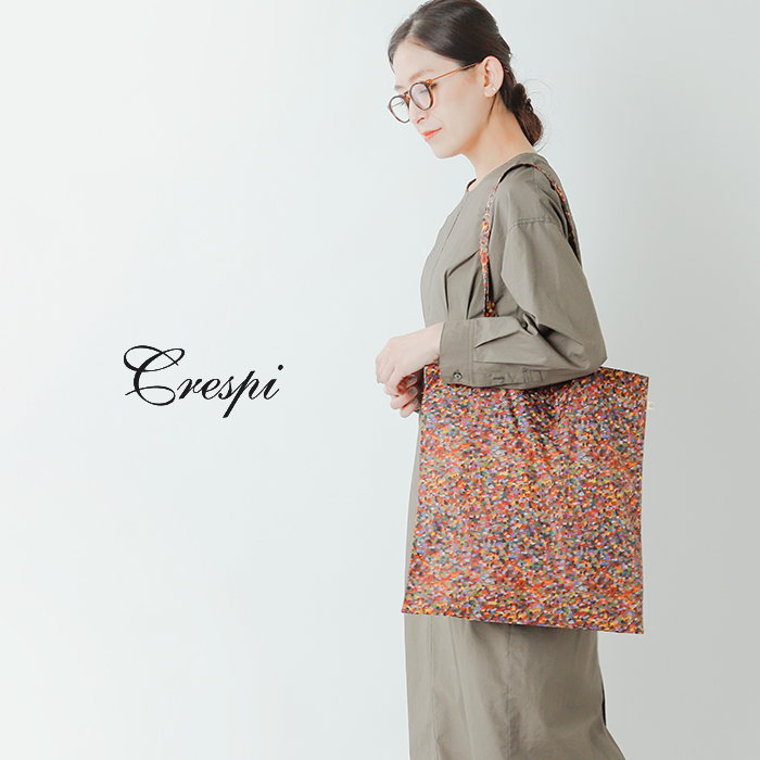 40 Off Crespi クレスピ リバティナイロンタフタ 撥水裏コーティング加工トートバッグ 308 Rf