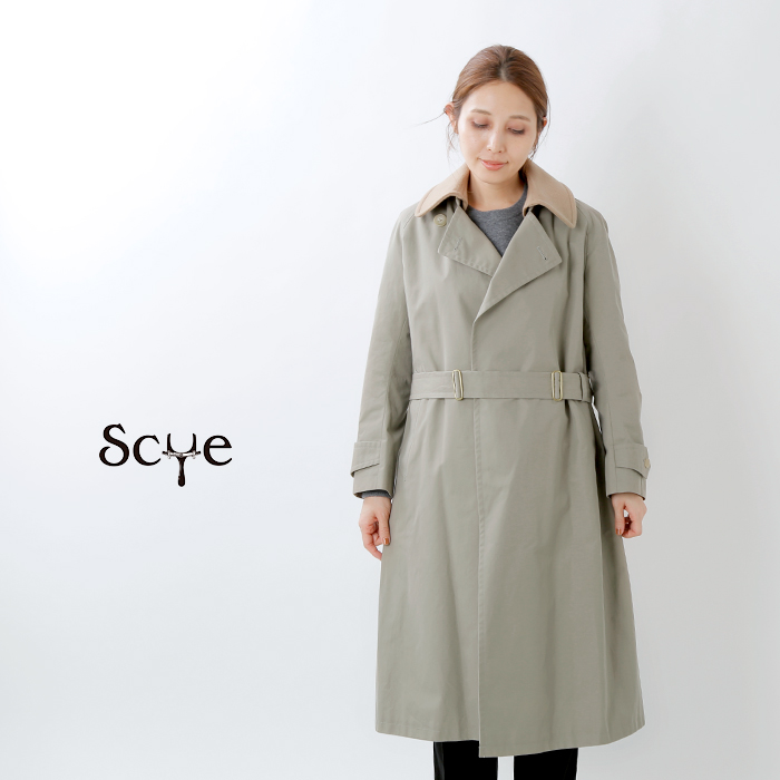 SCYE women's ショップコート スプリングコート SIZE38 M sariater