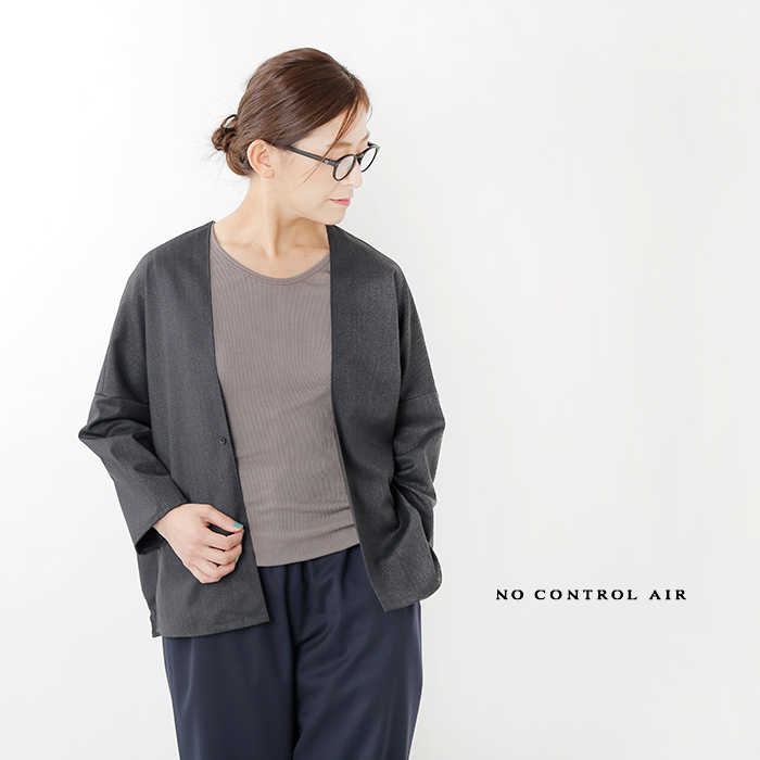 NO CONTROL AIR ノーコントロールエアー ノーカラージャケット-