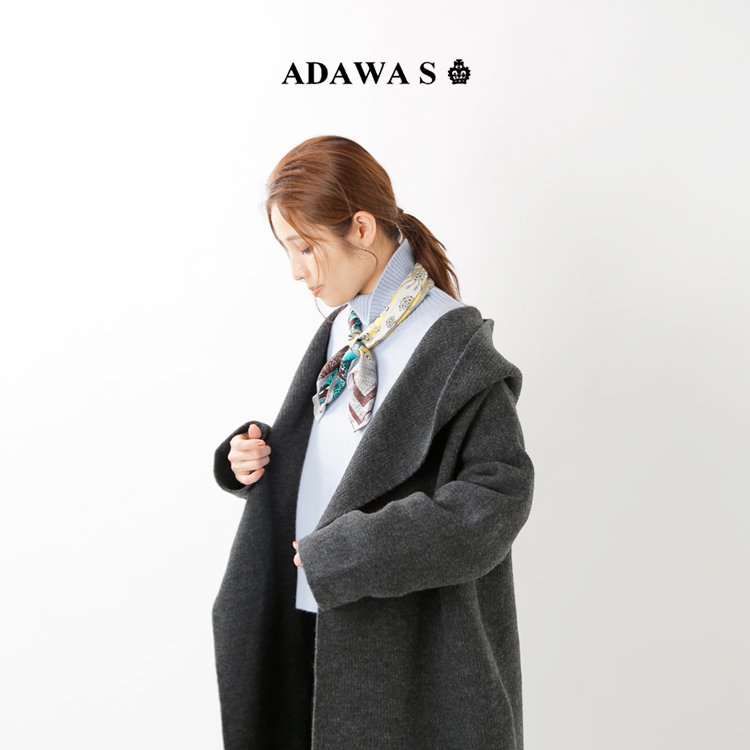 Adawas アダワス エアリーフーデッドコーディガン Adws 001 49 Mm