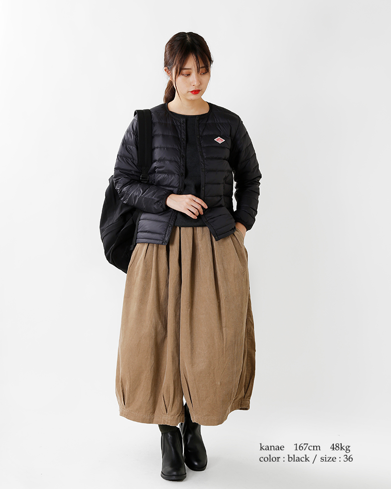 海外出荷不可 Danton ダントン クルーネックインナーダウンジャケット Jd 8748 Mm