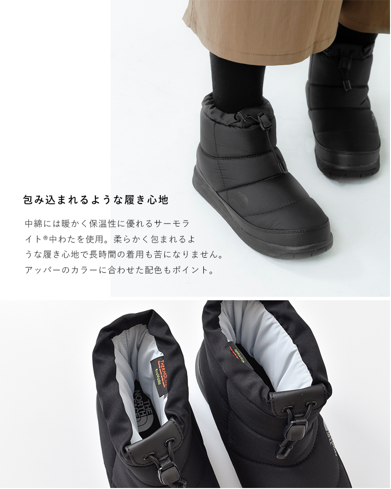 クーポン対象 The North Face ノースフェイス Wヌプシブーティー ウォータープルーフ7ショートブーツ W Nuptse Bootie Wp 7 Short Nfw Ms サイズ交換初回無料