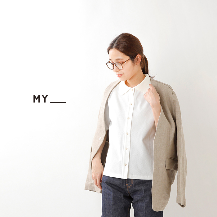 MY(マイ)カノコショートスリーブTシャツ 201-61105-yn | iroma..aranciato