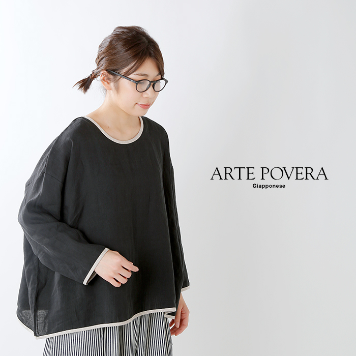 ARTE POVERA(アルテポーヴェラ)リネンハイロンTシャツ 2020spring22