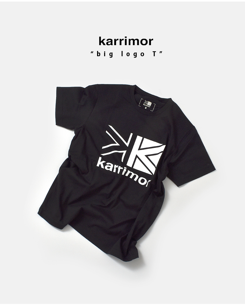karrimor(カリマー)コットンポリエステル消臭加工ビッグロゴT“big logo T” 3t01mbj2