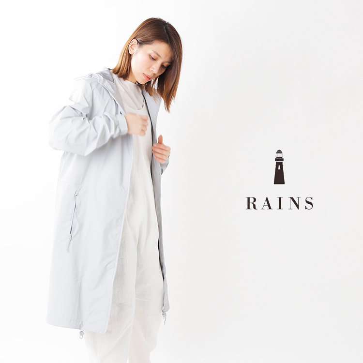 RAINS(レインズ)ロングレインパーカー“Mover Parka” 53203-1-01509-mm