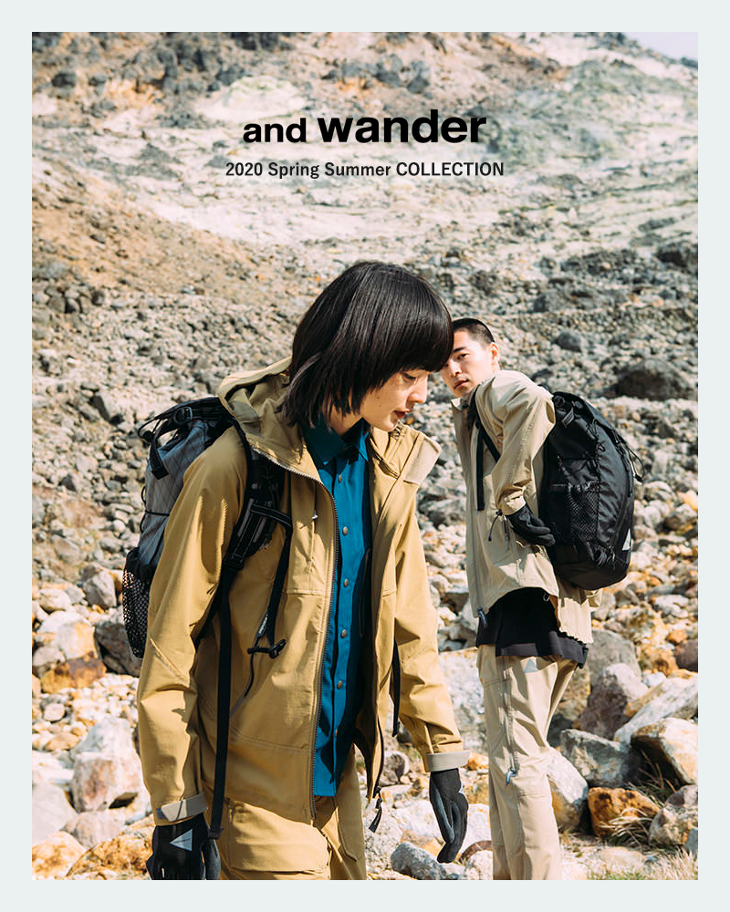 and wander(アンドワンダー)メッセージTシャツ by Fumikazu Ohara 574-0184004