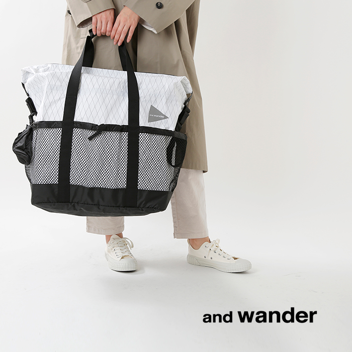 And Wander アンドワンダー X Pac 45lトートバッグ 574 0975010 Mt