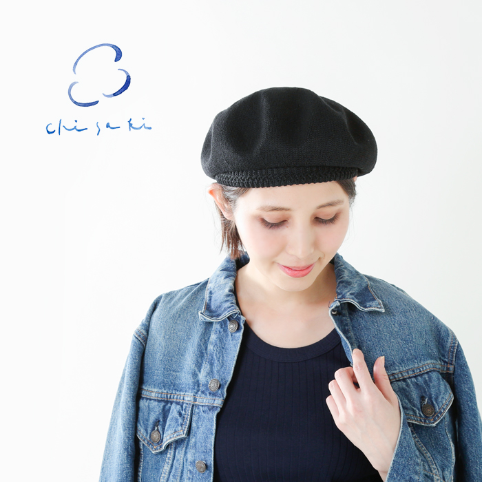 chisaki(チサキ)リネンベレー帽“COMANE” comane