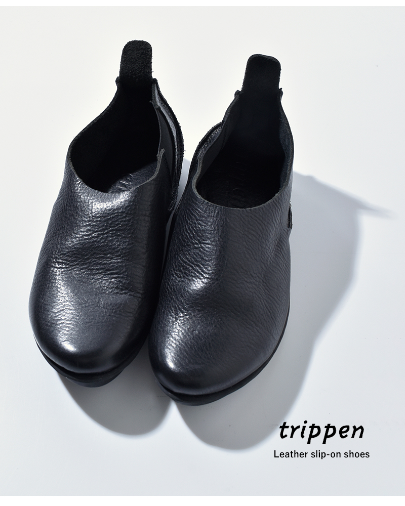 trippen(トリッペン)レザースリッポンシューズ common-waw-yn【サイズ 