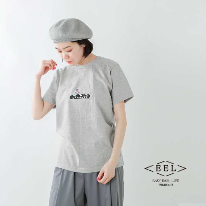 EEL(イール)コットンプリントTシャツ“OFRANCE×tupera tupera” e-20519